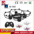 Cheerson CX-10 Versión de actualización SJY-CX-10SE Mini Drone 4CH 6-Axis 3D Flips RC Quadcopter con luces LED RTF Quadcopter